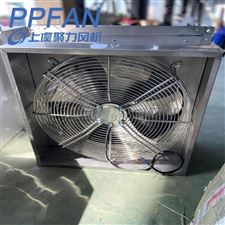 3360风量DWEX-350-Ex壁式防爆轴流风机带45°防雨弯头