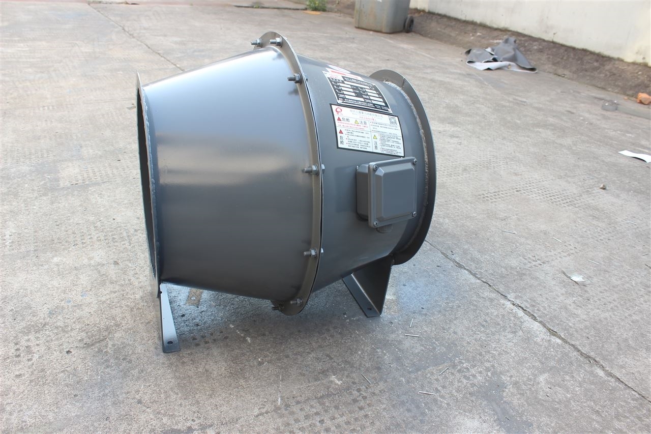 SJG-2.5F低噪声鼓形高效节能型斜流式通风机