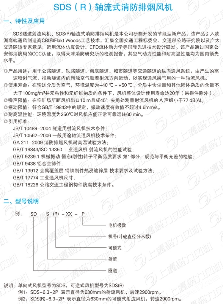 上虞聚力厂家直发双向SDS-10隧道射流风机